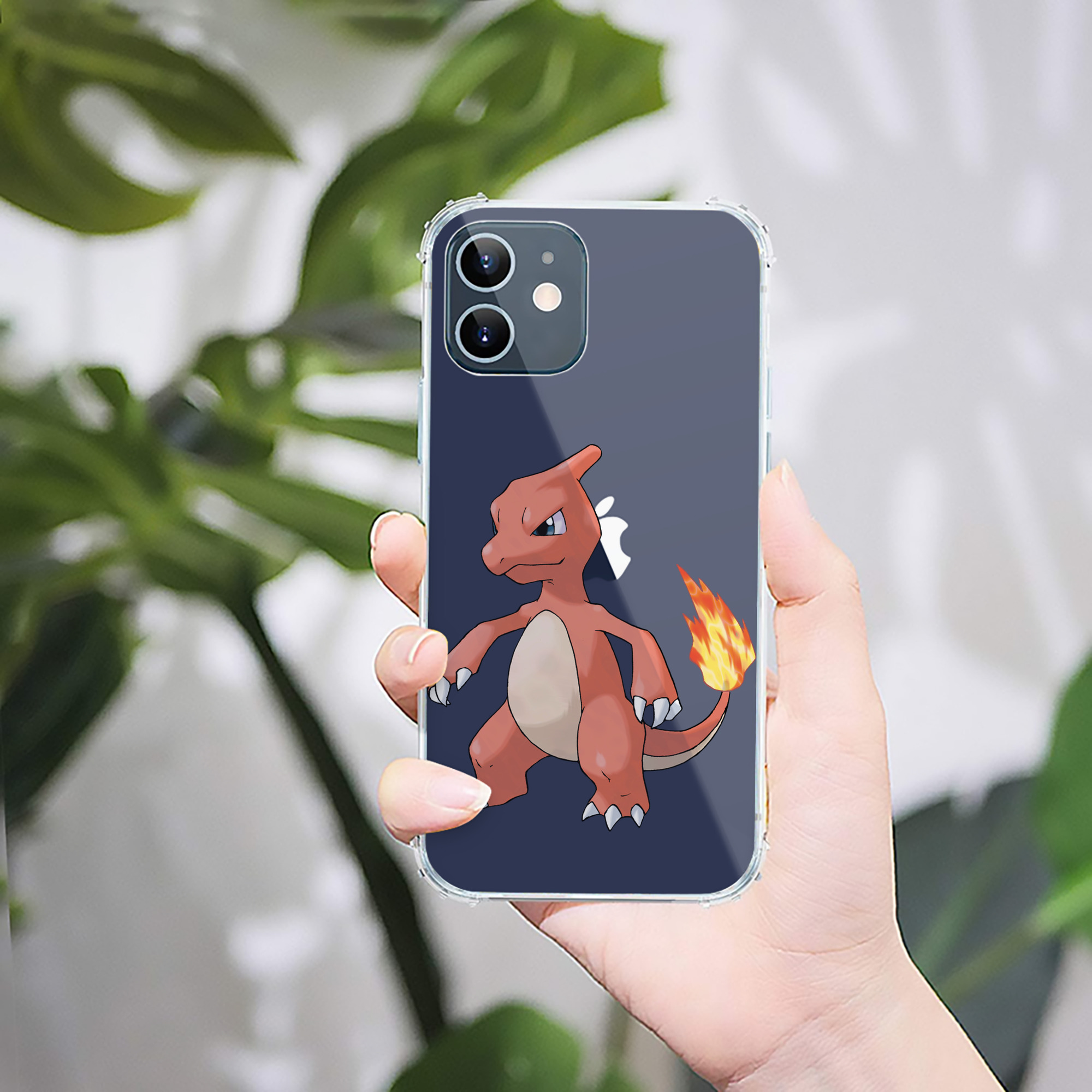 （画像用） ポケットモンスター Pokémon 【iPhone 12シリーズ対応】透明スマホケース（クリアソフトケース）